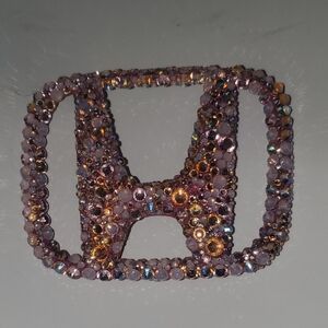OEM Honda Custom Glass Rhinestone Emblem